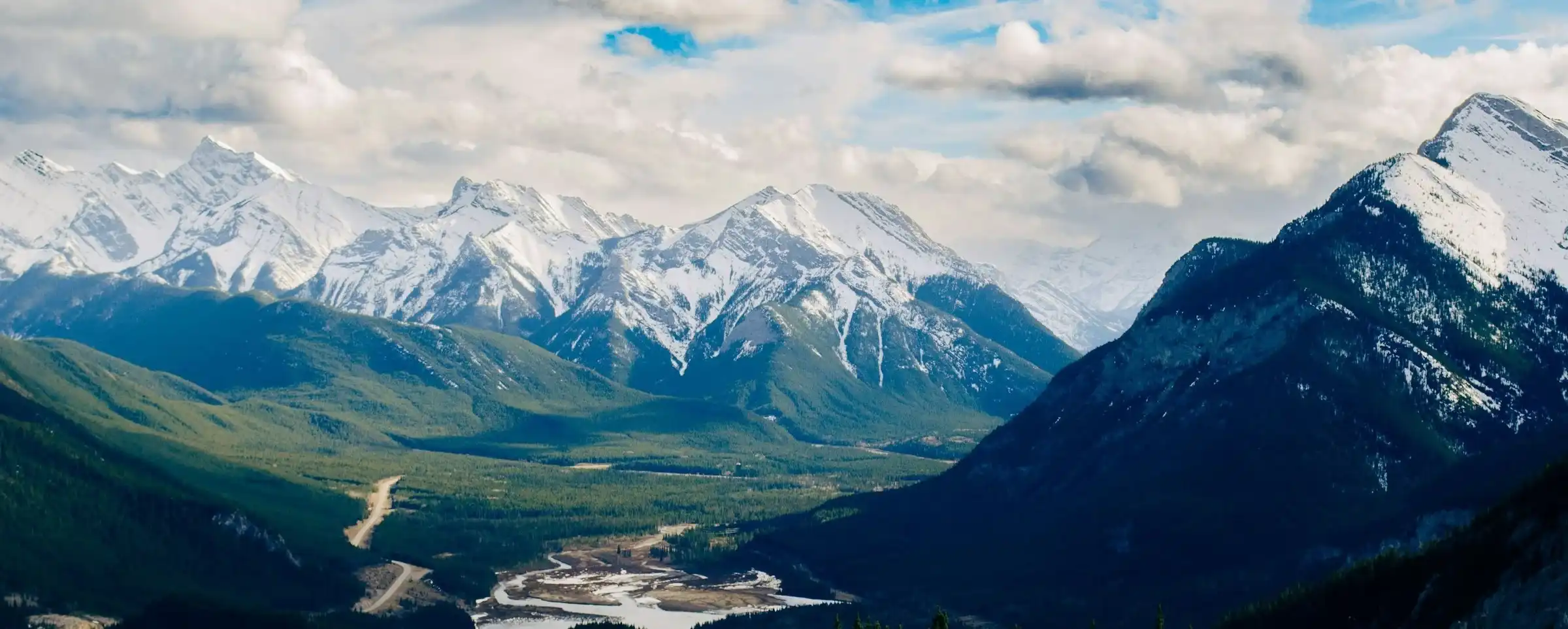mountain views banff, jasper