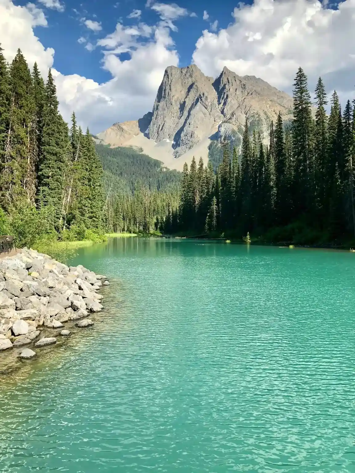 Emerald Lake views
